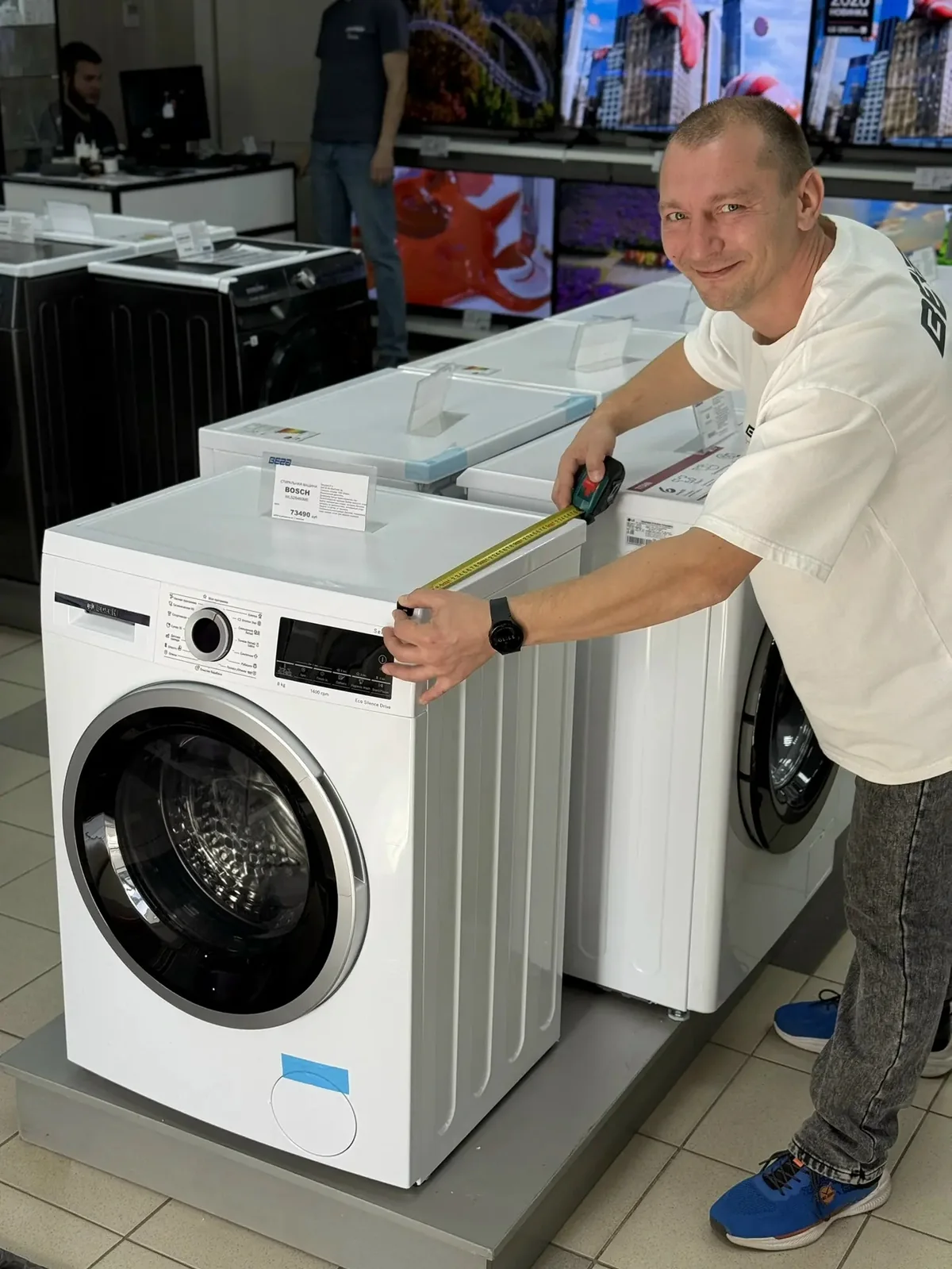 Bosch WLS28460ME: компактная глубина, большая загрузка — фото из сообщества «Вега»