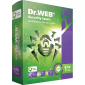 Dr. Web/Security Space/ 1 пк 1 год