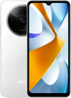 Мобильный телефон POCO C61 4/128GB White